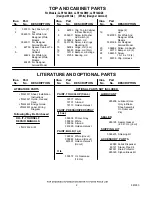 Предварительный просмотр 2 страницы Whirlpool LLR7144DQ0 Parts List