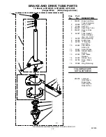 Предварительный просмотр 12 страницы Whirlpool LLR7144DQ0 Parts List