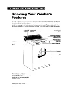 Предварительный просмотр 4 страницы Whirlpool LLR8233BN0 Use And Care Manual