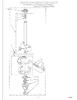 Предварительный просмотр 17 страницы Whirlpool LLT7144AN0 Parts List