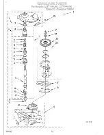 Предварительный просмотр 19 страницы Whirlpool LLT7144AN0 Parts List