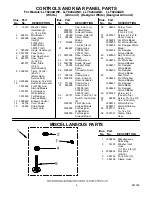 Preview for 4 page of Whirlpool LLT8244AN0 Parts List