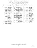 Preview for 4 page of Whirlpool LLV8245BN0 Parts List