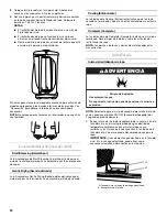 Предварительный просмотр 20 страницы Whirlpool LRF4001RY Use And Care Manual