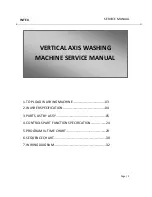 Предварительный просмотр 2 страницы Whirlpool LSA 1300 Service Manual