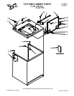 Preview for 1 page of Whirlpool LSB6000LQ0 Parts List