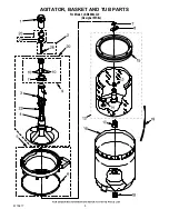 Preview for 5 page of Whirlpool LSB6000LQ0 Parts List