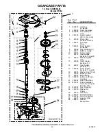 Preview for 12 page of Whirlpool LSB6000LQ0 Parts List