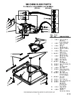 Preview for 8 page of Whirlpool LSC8245BN0 Parts List