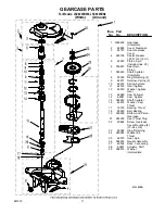 Preview for 11 page of Whirlpool LSC9245BN0 Parts List