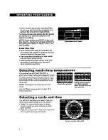 Предварительный просмотр 6 страницы Whirlpool LSC9355BN0 Use And Care Manual