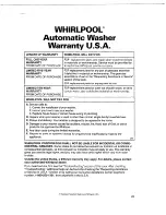 Предварительный просмотр 25 страницы Whirlpool LSC9355EQ0 Use And Care Manual