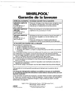 Предварительный просмотр 56 страницы Whirlpool LSC9355EQ0 Use And Care Manual