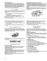 Предварительный просмотр 8 страницы Whirlpool LSN2000JQ0 Use & Care Manual