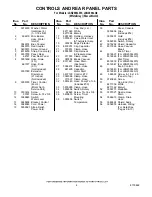 Предварительный просмотр 4 страницы Whirlpool LSN2000LG0 Parts List