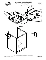 Предварительный просмотр 1 страницы Whirlpool LSQ8500JQ1 Parts List