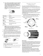 Предварительный просмотр 7 страницы Whirlpool LSQ8512KQ0 Use & Care Manual