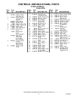 Предварительный просмотр 4 страницы Whirlpool LSQ9510JQ1 Parts List