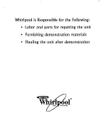 Предварительный просмотр 15 страницы Whirlpool LSR4311DQ0 Installation & Operating Manual