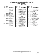 Предварительный просмотр 4 страницы Whirlpool LSR5232LQ0 Parts List