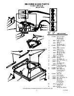 Предварительный просмотр 8 страницы Whirlpool LSR5232LQ0 Parts List