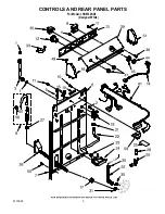 Preview for 3 page of Whirlpool LSR6332KQ1 Parts List