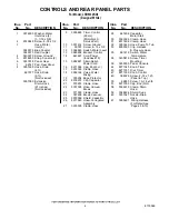 Preview for 4 page of Whirlpool LSR6332KQ1 Parts List