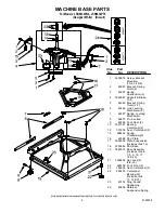 Preview for 8 page of Whirlpool LSR9434PQ0 Cabinet Parts