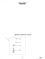 Preview for 8 page of Whirlpool LST6132DQ0 Parts List