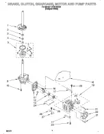 Preview for 10 page of Whirlpool LST6132DQ0 Parts List