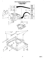 Preview for 12 page of Whirlpool LST6132DQ0 Parts List