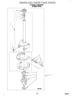 Preview for 16 page of Whirlpool LST6132DQ0 Parts List