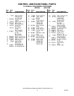 Предварительный просмотр 4 страницы Whirlpool LSV6234AN0 Parts List