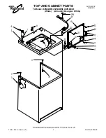 Предварительный просмотр 1 страницы Whirlpool LSV8244BN0 Parts List