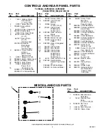 Предварительный просмотр 4 страницы Whirlpool LSV9244DQ0 Parts List