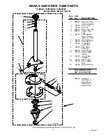 Предварительный просмотр 10 страницы Whirlpool LSV9244DQ0 Parts List