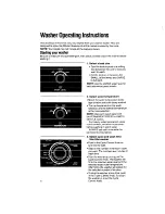 Preview for 6 page of Whirlpool LT51OOXS Use & Care Manual