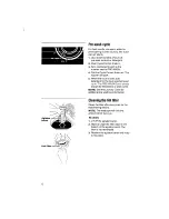 Preview for 12 page of Whirlpool LT51OOXS Use & Care Manual