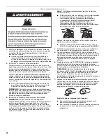 Preview for 20 page of Whirlpool LTE5243DQ - Stack Washer Electric Dryer User Instructions