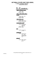 Preview for 19 page of Whirlpool LTE5243DQ5 Control Panel Parts