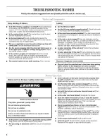 Preview for 8 page of Whirlpool LTE5243DQ7 User Instructions