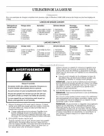 Preview for 28 page of Whirlpool LTE5243DQ7 User Instructions