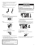 Preview for 7 page of Whirlpool LTG5243DQ - 24" Twin Washer/Dryer Laundry Center Installation Instructions Manual