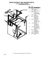 Preview for 7 page of Whirlpool LTG5243DQ0 Control Panel Parts