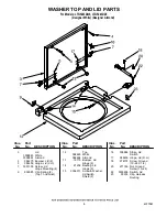 Preview for 8 page of Whirlpool LTG5243DQ0 Control Panel Parts