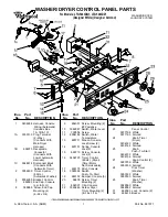 Whirlpool LTG5243DQ1 Control Panel Parts preview