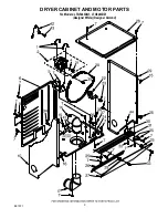 Preview for 3 page of Whirlpool LTG5243DQ1 Control Panel Parts