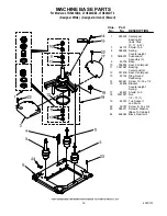 Preview for 12 page of Whirlpool LTG5243DQ2 Control Panel Parts