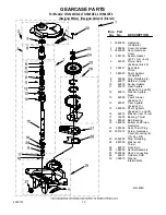 Preview for 15 page of Whirlpool LTG5243DQ2 Control Panel Parts