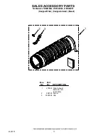 Preview for 17 page of Whirlpool LTG5243DQ2 Control Panel Parts